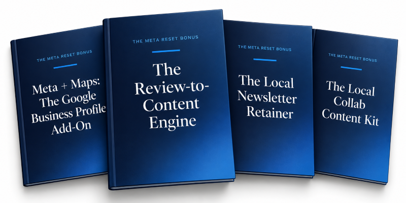 The four Meta Reset bonus reports